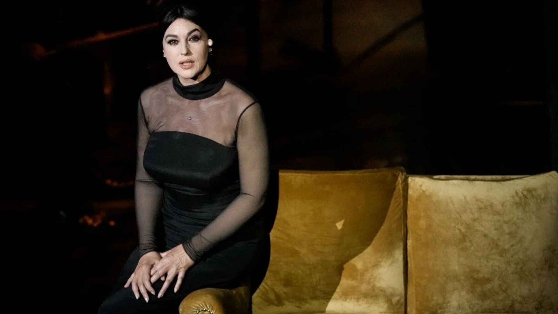Monica Bellucci Maria Callas Mektuplar & Anılar İstanbul Nisan Sahne