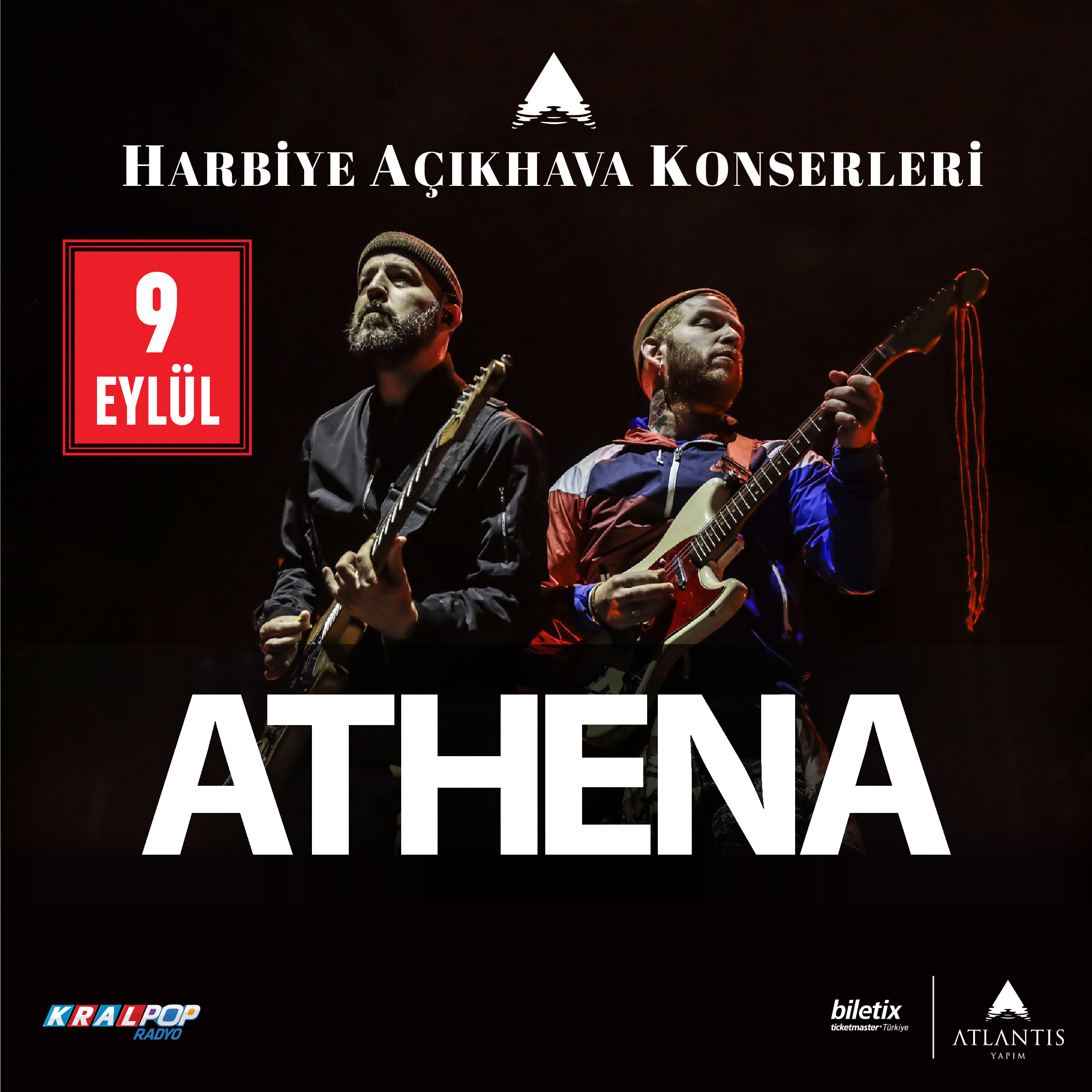 Athena Atlantis Yapım Harbiye Açıkhava Konserleri