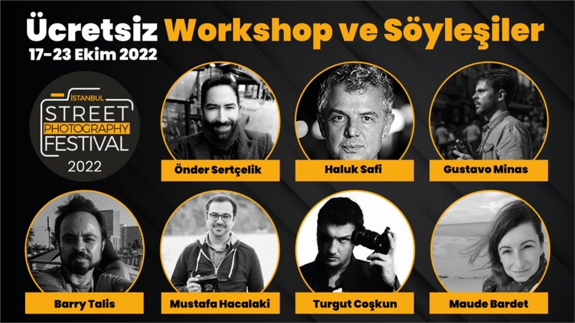 İstanbul Street Photo Festival'22 Workshop Programı