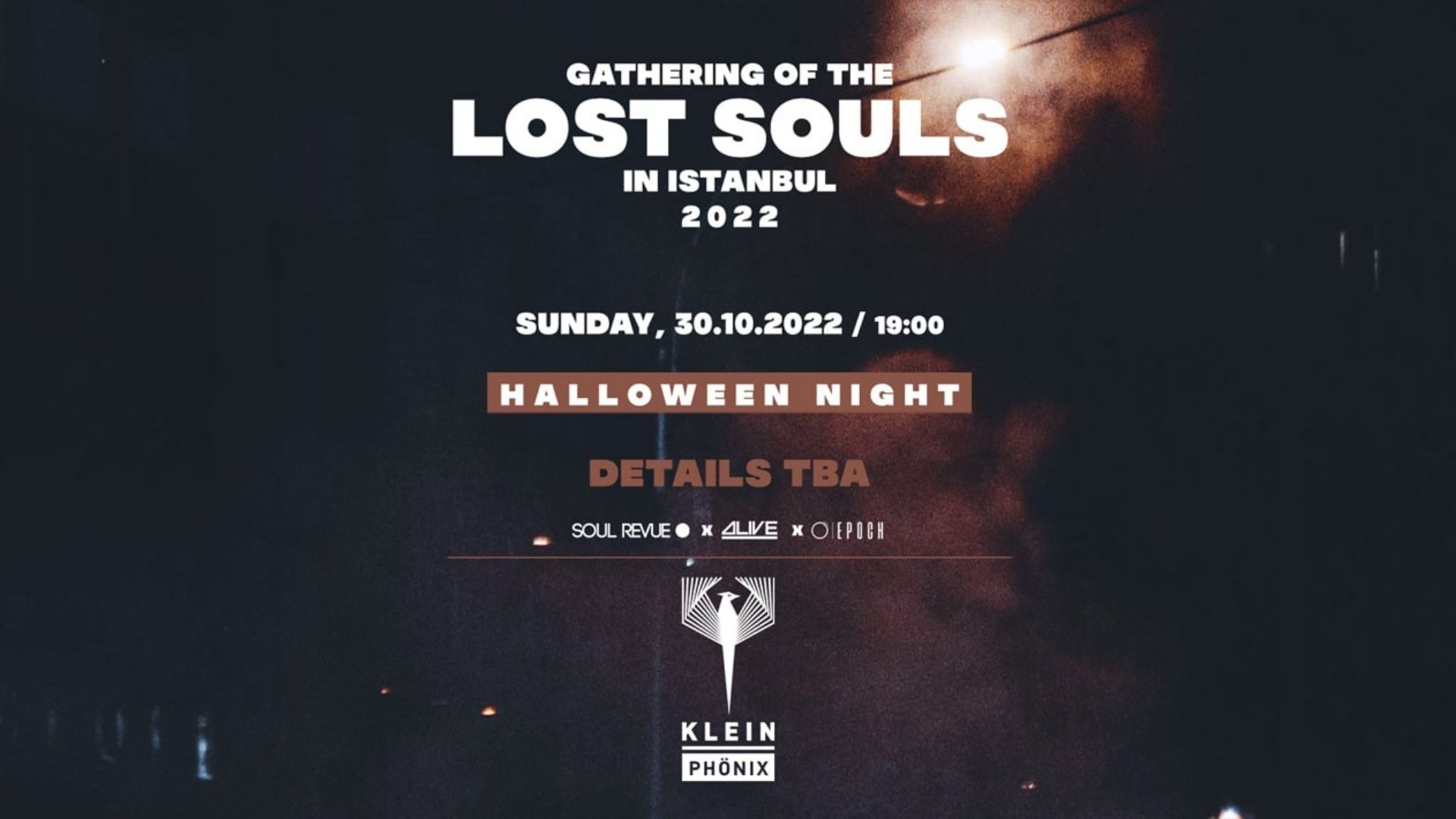 gathering of thelost souls in istanbul halloween partileri