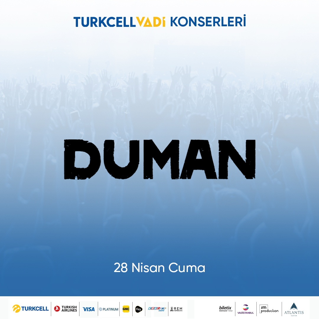 Duman Turkcell Vadi Nisan Konser