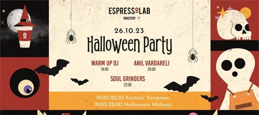 espressolab halloween partileri cadılar bayramı