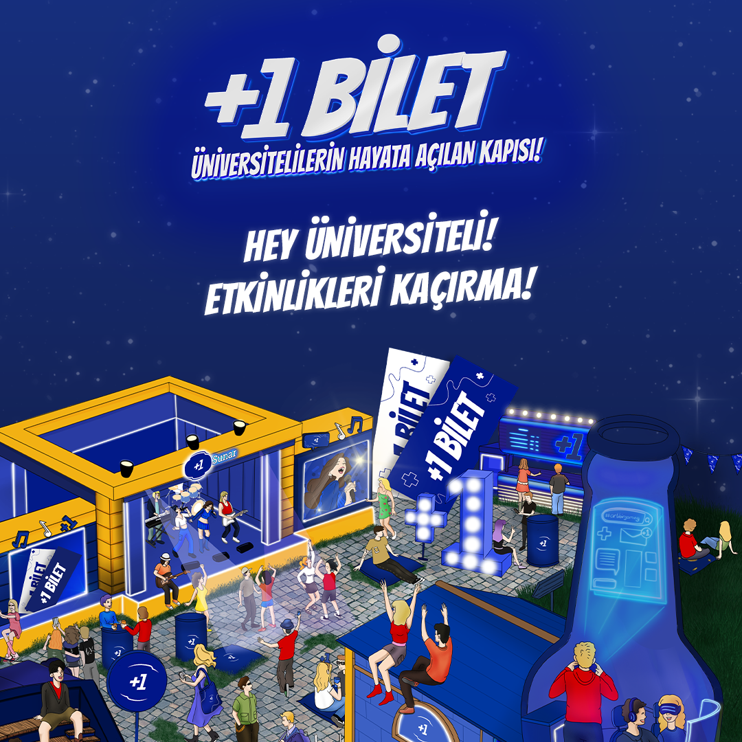 +1 Bilet Etkinlikleri